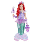 Girls Mermaid Costume Party Dress