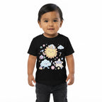 Kawaii Working Sun And Tool Friends Baby T-Shirt
