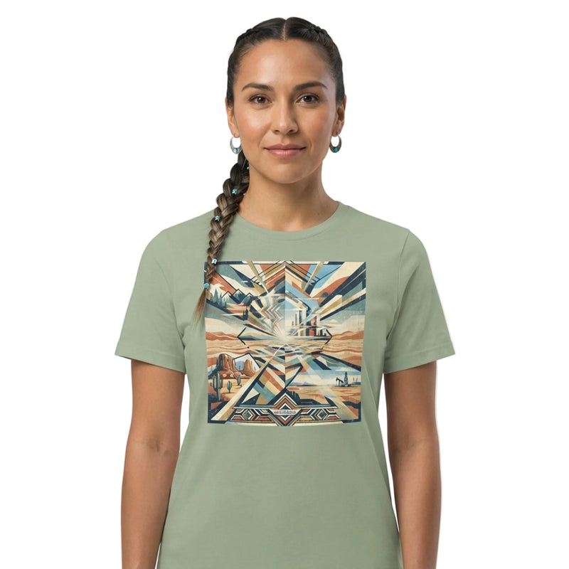 Geometric Desert Industry Women's Relaxed T-Shirt