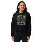 Grit & Glory Strength in Unity Zebra Cropped Hoodie