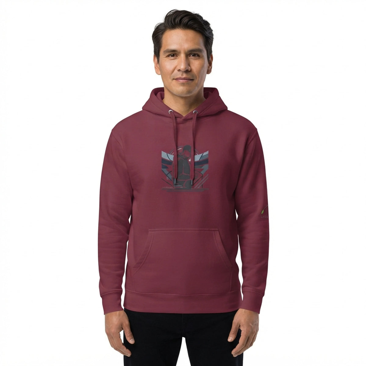 Sideline Football Coach Graphic Unisex Premium Pullover Hoodie