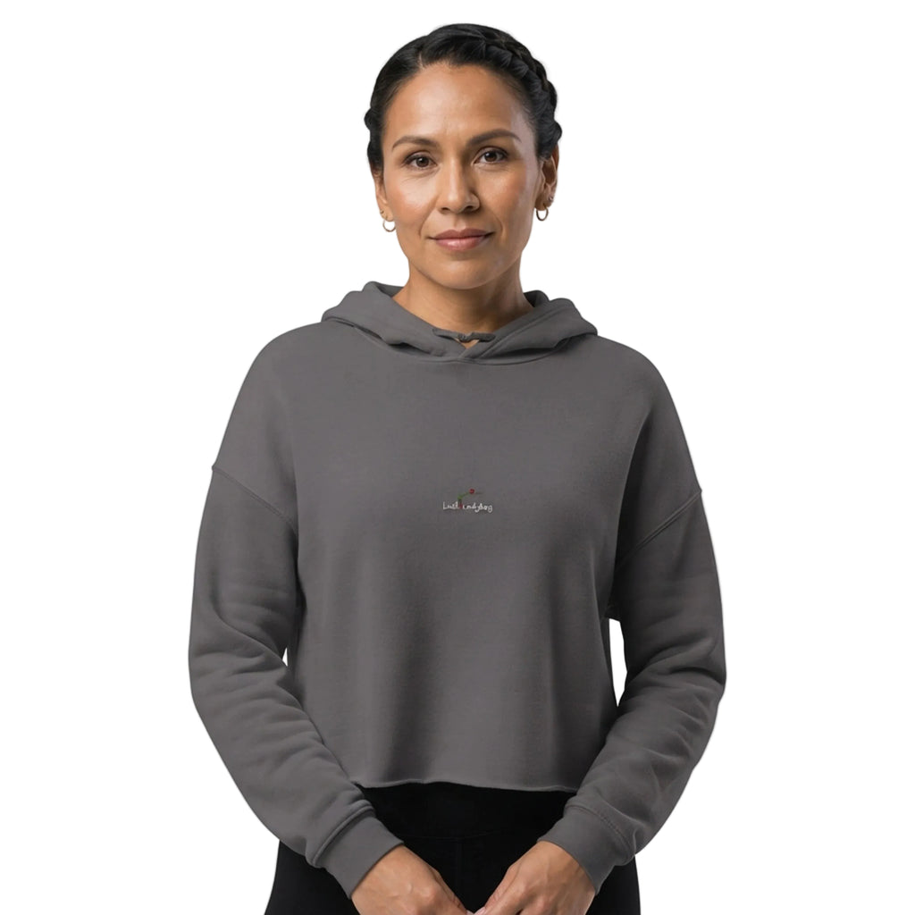 Global Learning Journey Cropped Hoodie