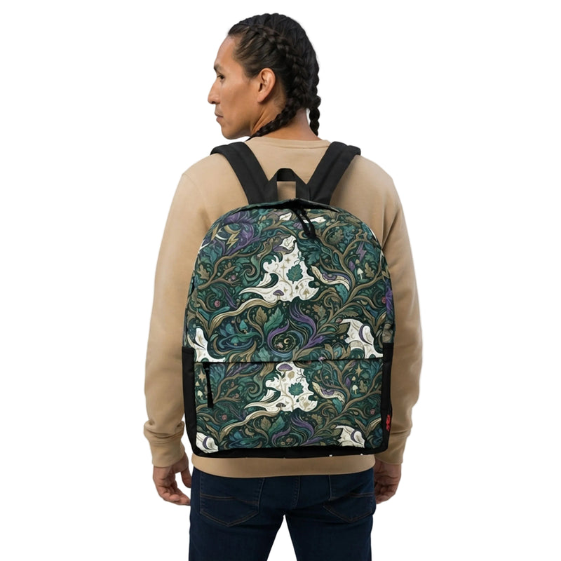Enchanted Celestial Forest Pattern Backpack