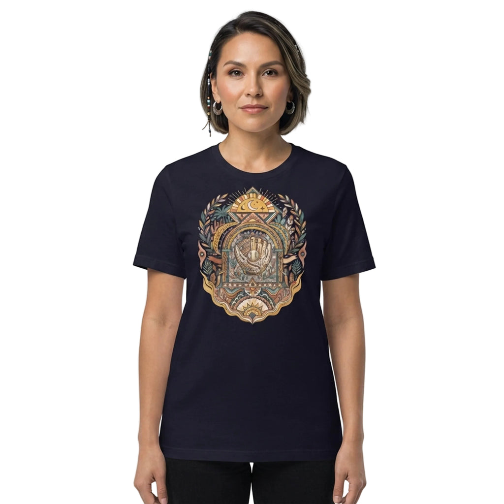 Celestial Folk Baseball Glove Women's T-Shirt
