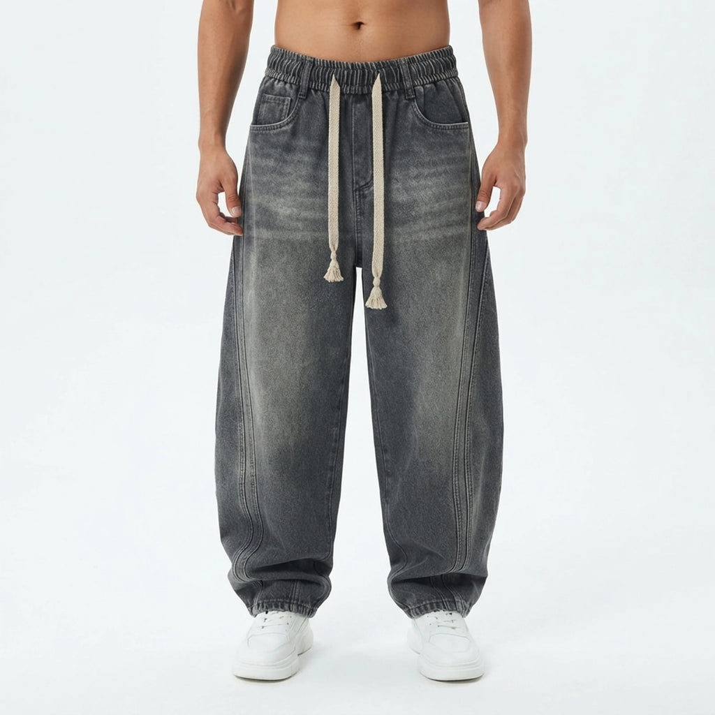 Japanese Retro Loose Baggy Harem Casual Pants
