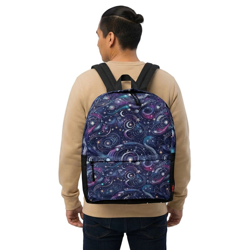 Cosmic Galaxy Celestial Pattern Backpack