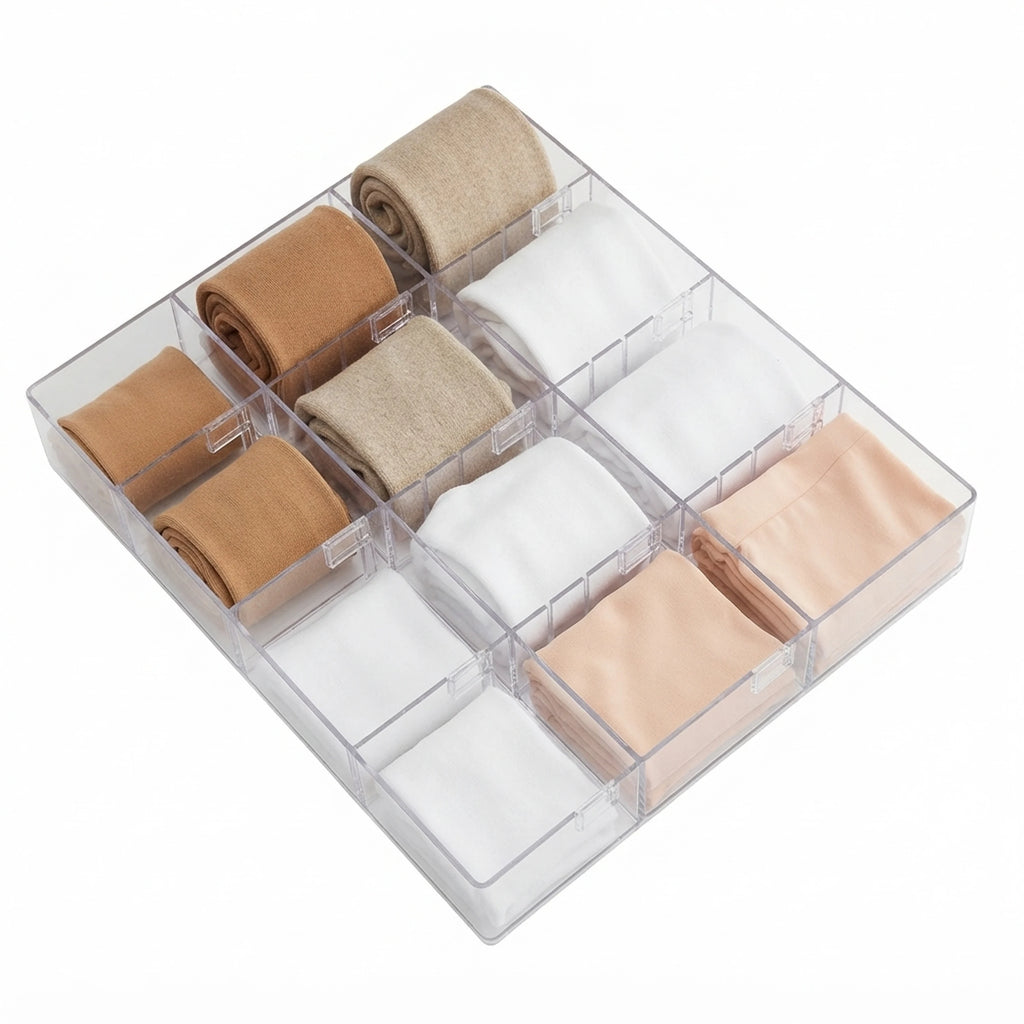 10 - Piece Adjustable Expandable Drawer Divider Set