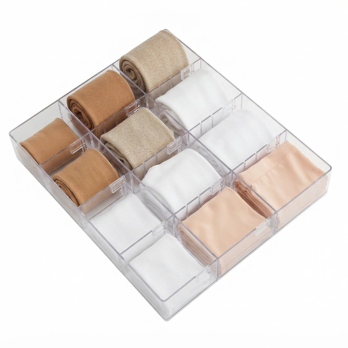 10 - Piece Adjustable Expandable Drawer Divider Set