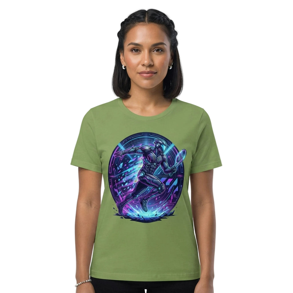 Cybernetic Tennis Player Women's T-Shirt
