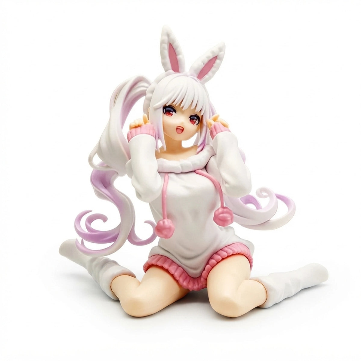 Unique Cat Ear Anime Girl Figurine