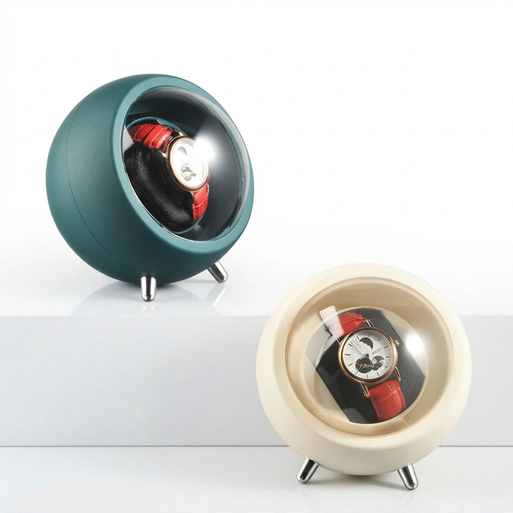 JUNMUMUKEJI USB Powered Automatic Watch Winder Box
