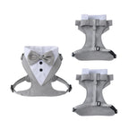 Polyester Dog Suit and Tie Formal Wear with Bowtie