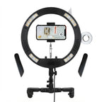 10 - Inch LED Ring Light with Overhead Rack Mount