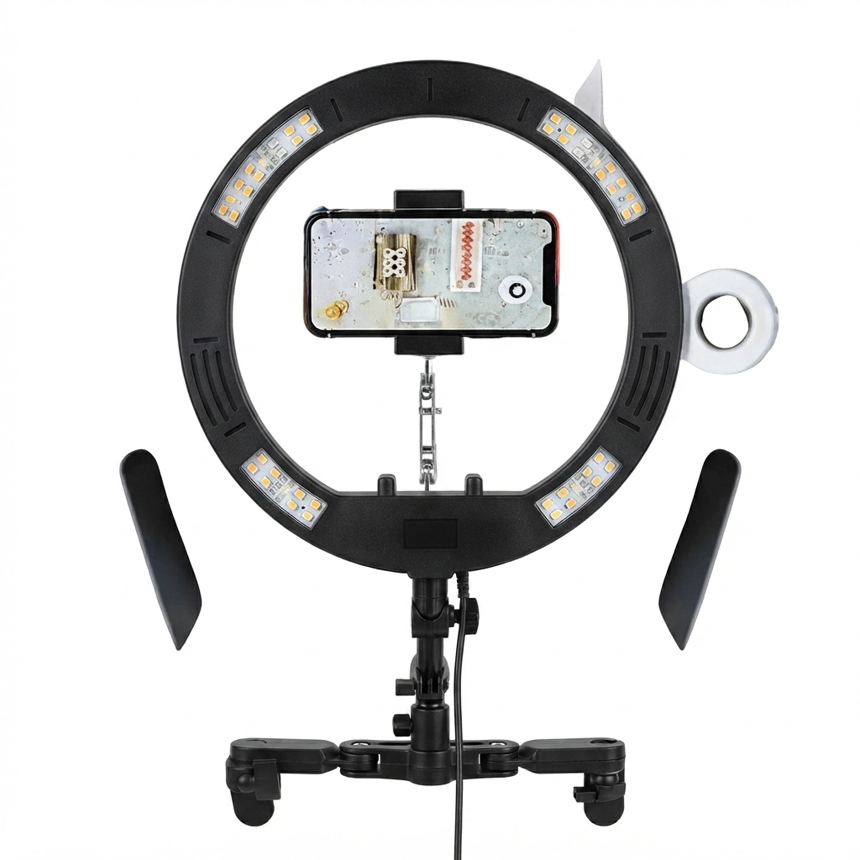 10 - Inch LED Ring Light with Overhead Rack Mount
