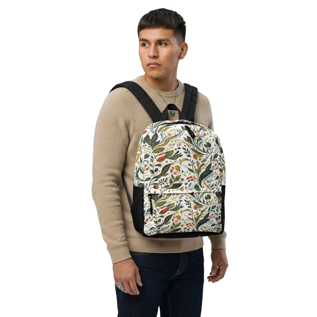 Botanical Wildflower Garden All-Over Print Backpack