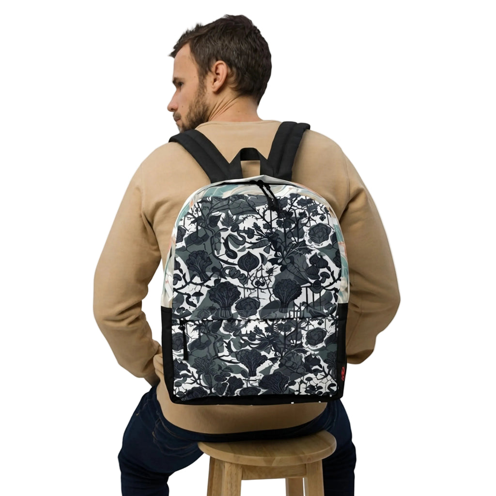 Abstract Flowing Earth Layers Backpack