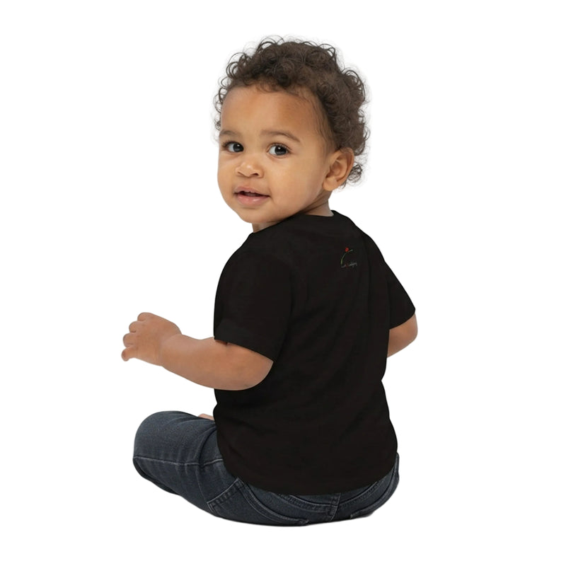 Colorful Swirling Arrow Baby Tee