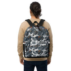 Abstract Geometric Arrow Pattern Backpack