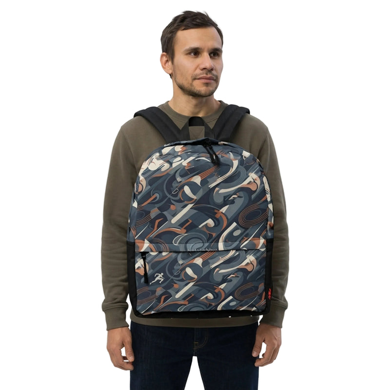 Abstract Multisport Motion Pattern Backpack
