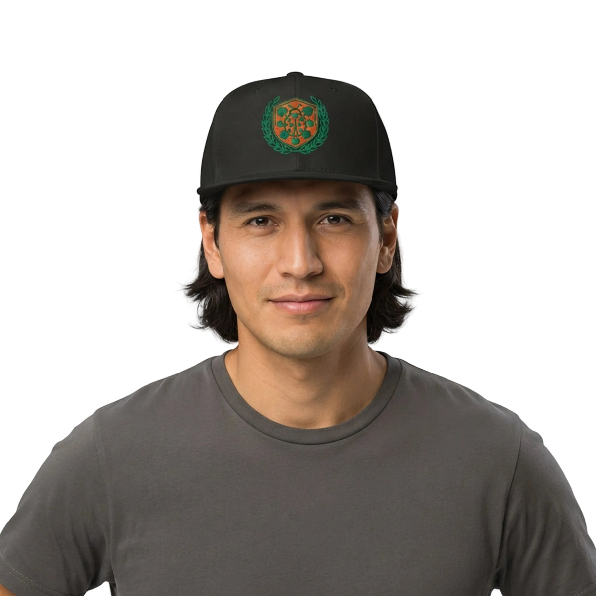 Ladybug Clover Heraldry Snapback