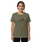 Cosmic Ladybug Swirl Women's Relaxed T-Shirt