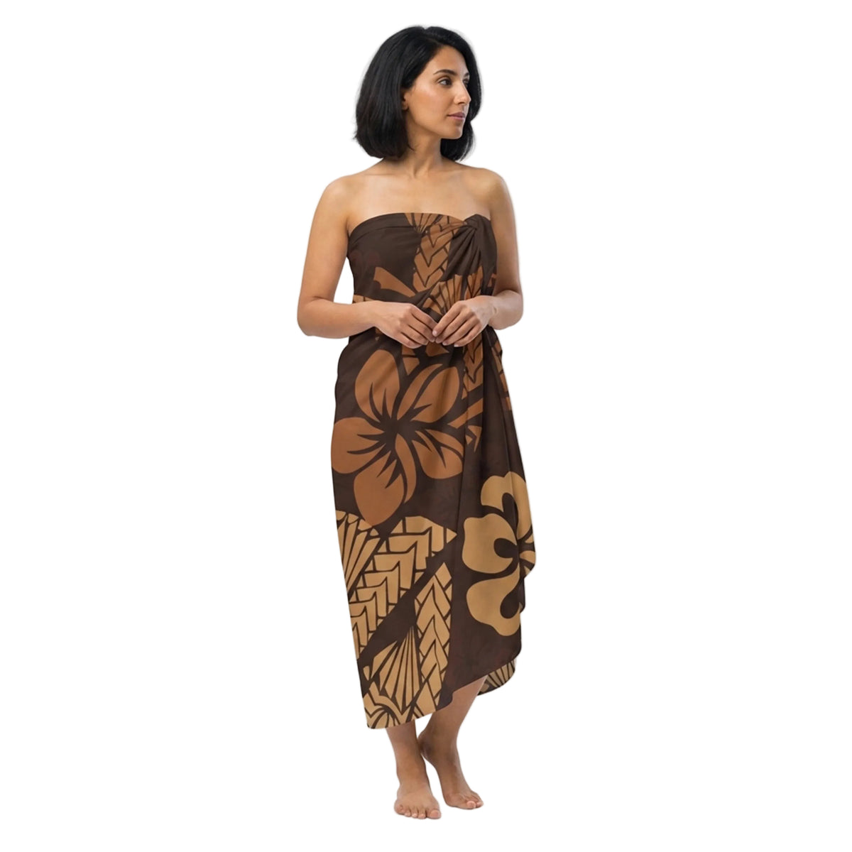 Polynesian Beach Sarong Skirt for Women
