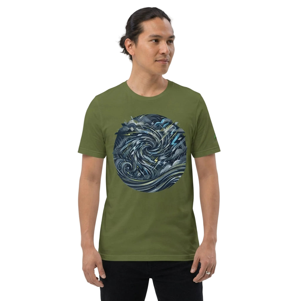 Storm Vortex Lightning Unisex T-Shirt