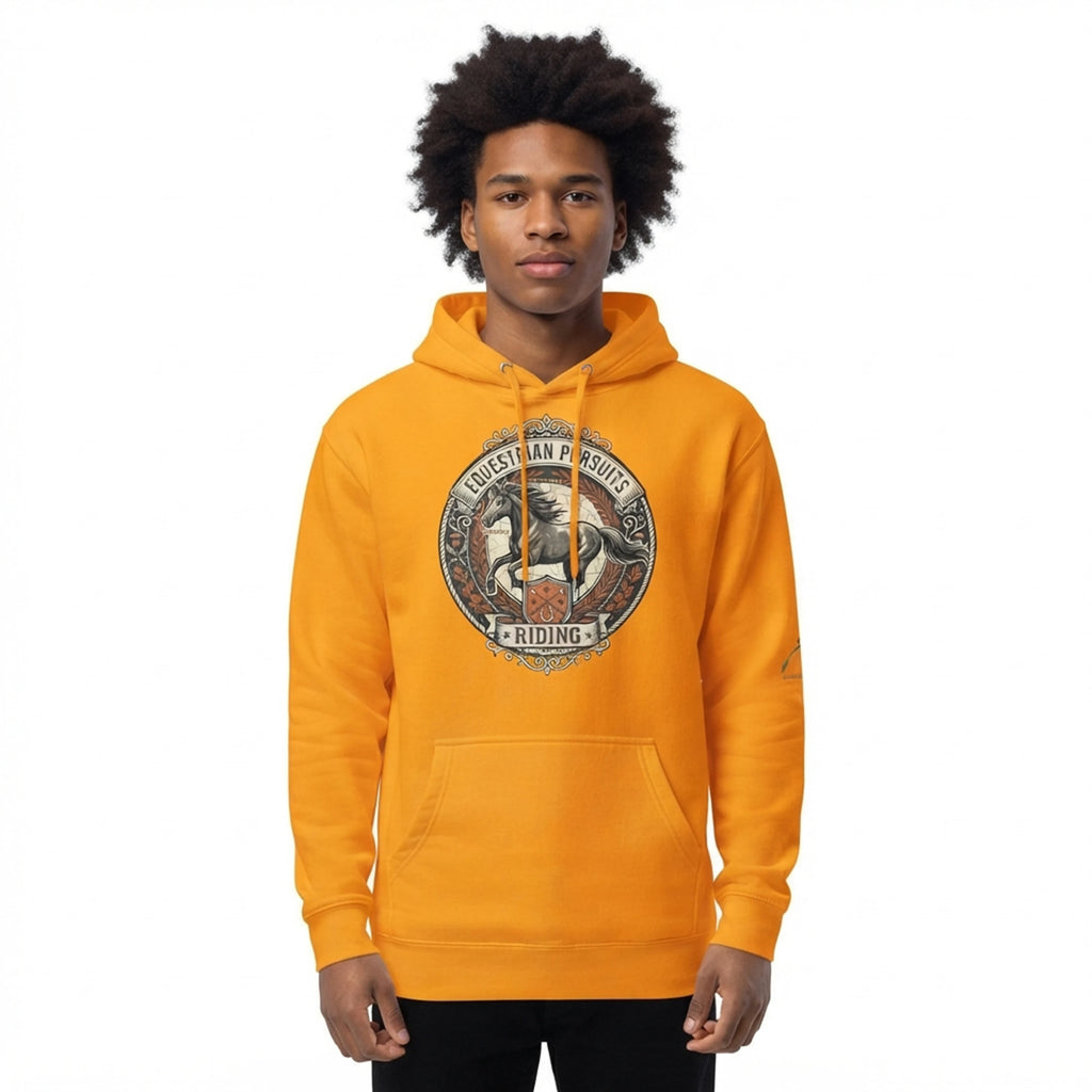 Equestrian Pursuits Riding Horse Graphic Hoodie