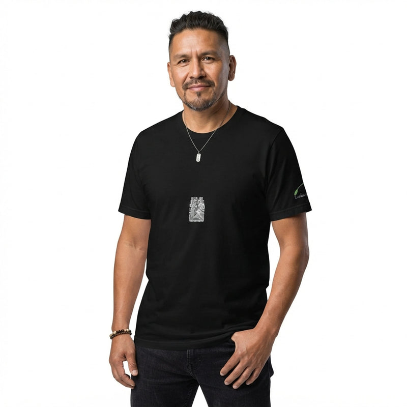 Urban Dribble Basketball Player Graphic T-Shirt - MOTION FOCUS DRIVE
