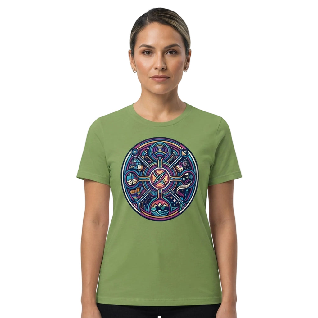 Connected Culture Media Circle Women's T-Shirt