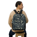 Grunge Music Collage All-Over Print Backpack