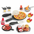 Children's Pretend Play Food & Kitchen Toy Set