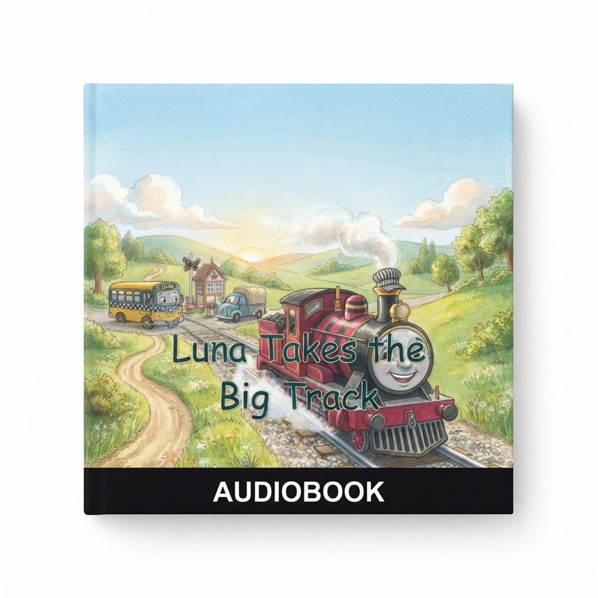 Luna Takes the Big Track - Audiobook