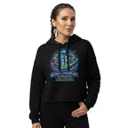 Midnight Stadium Rave Season Kickoff Cropped Hoodie - GENERIC SPORTS