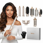 8 - in - 1 Professional Hair Dryer and Multi - Styler Tool Set