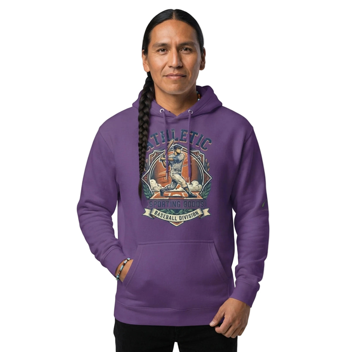 Athletic Sporting Goods Baseball Division Pullover Hoodie
