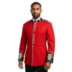 Red Heritage Tunic Jacket