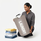 Large 115L Foldable Laundry Hamper and Storage Basket