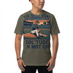 The Quiet Game Solitude In Motion Graphic T-Shirt