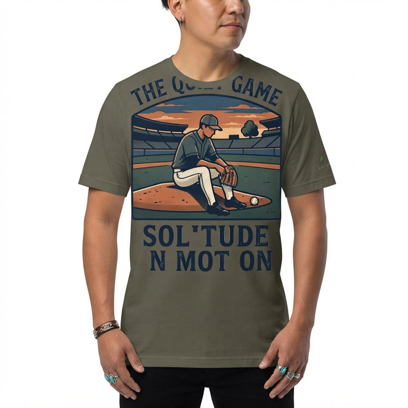 The Quiet Game Solitude In Motion Graphic T-Shirt