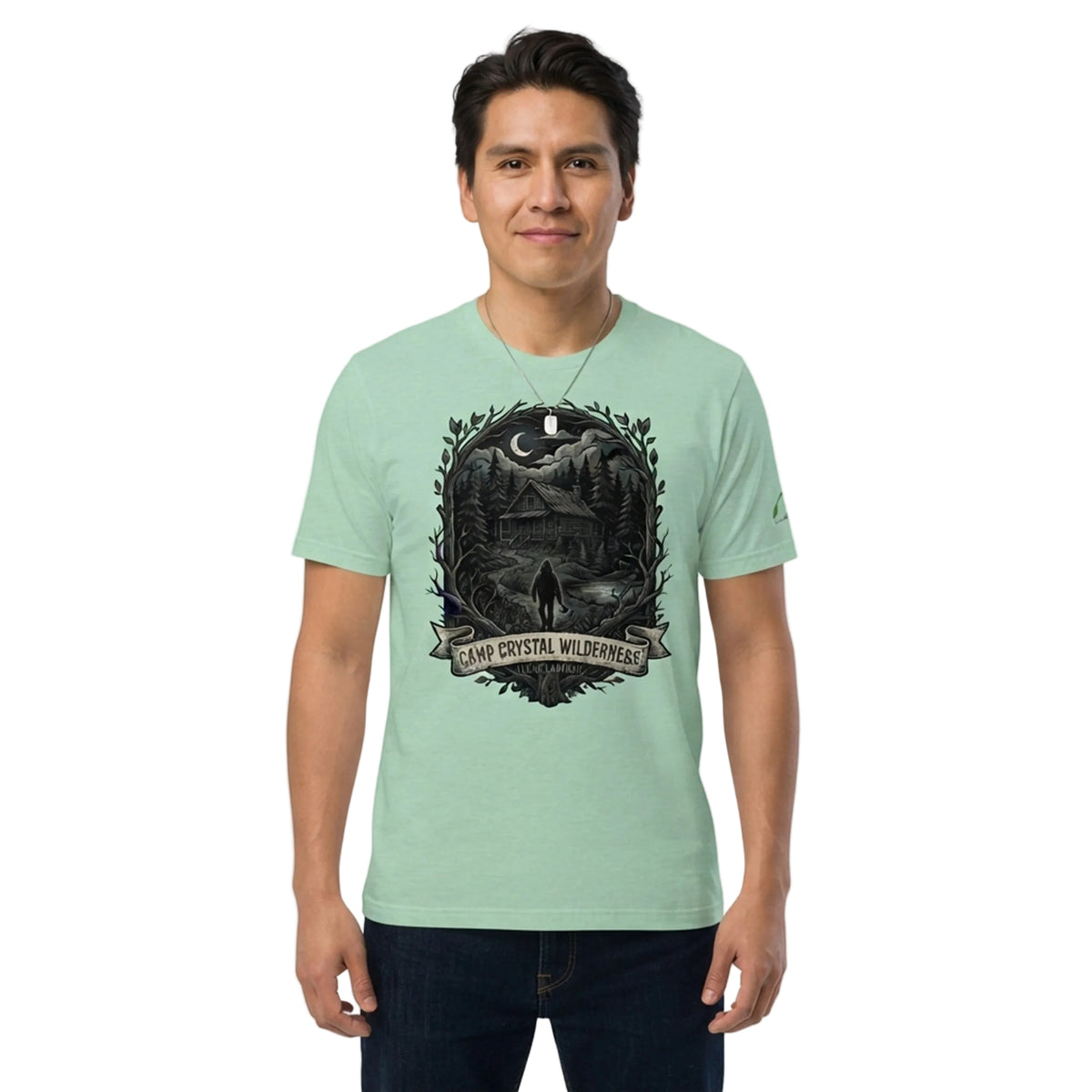 Camp Crystal Wilderness Cabin T-Shirt