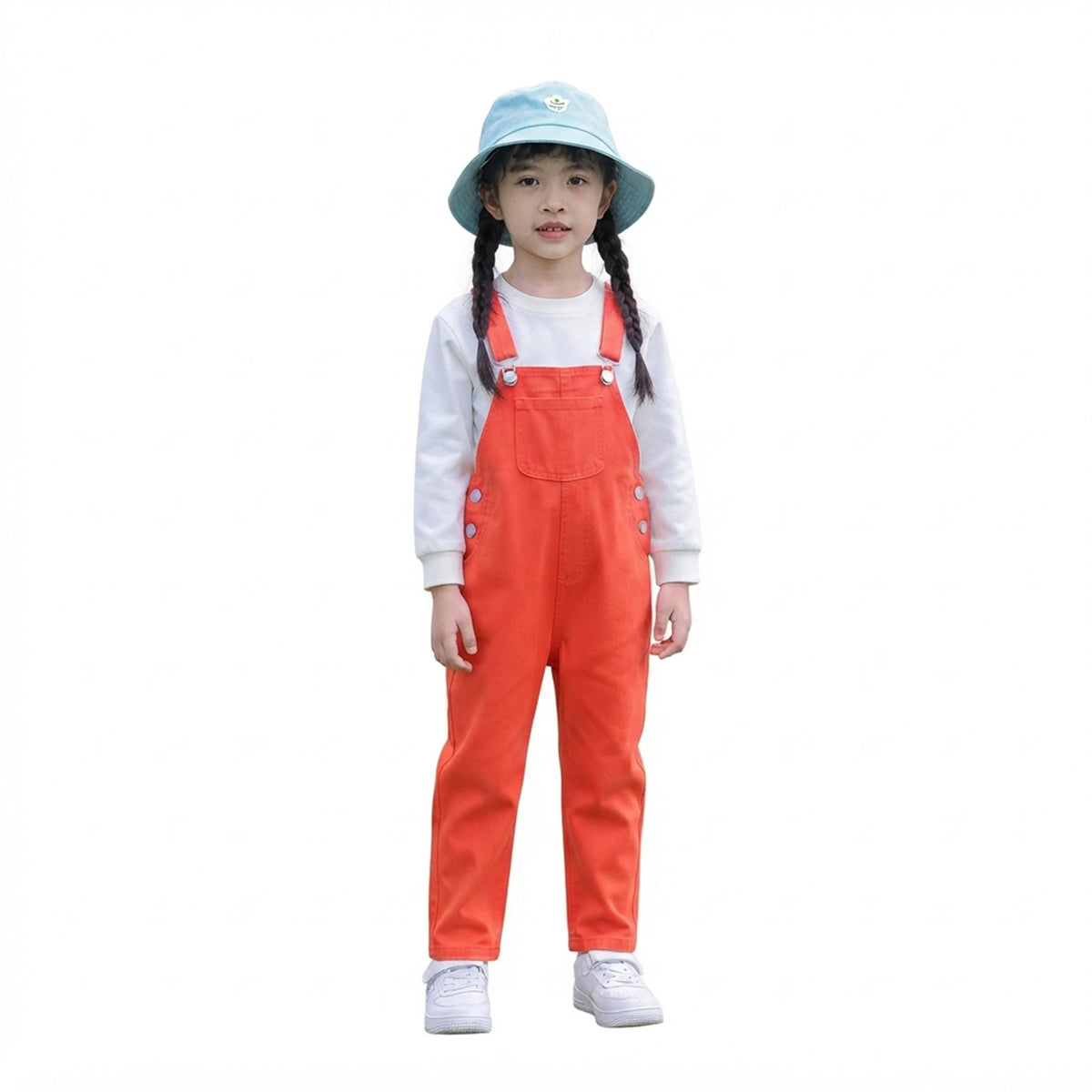 Children's Performance Uniform Overalls and Dance Costume Set