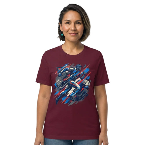Abstract Baseball Player Women's Relaxed T-Shirt
