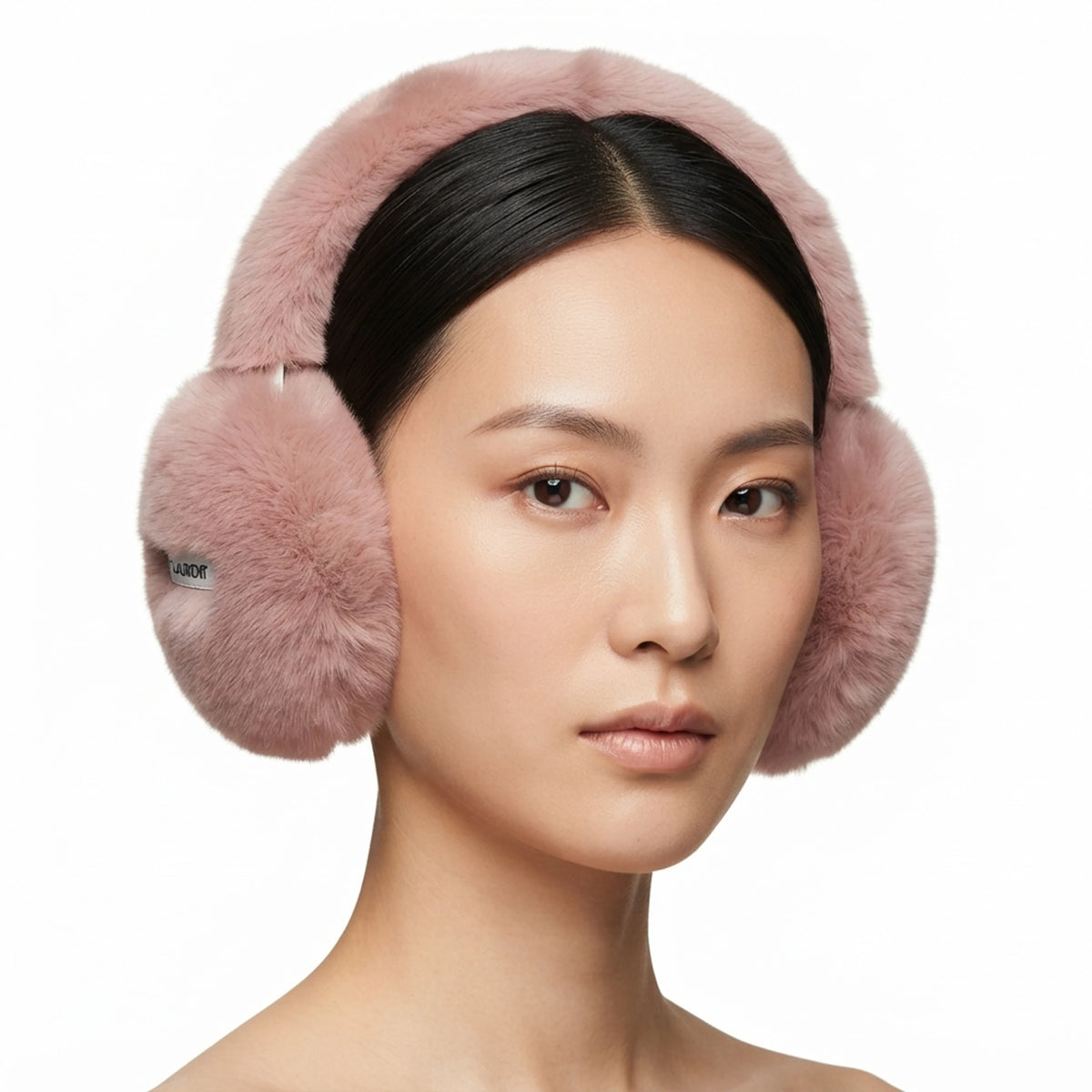 Real Rex Rabbit Fur Earmuffs Winter Warm Ear Covers