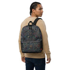 Celestial Alchemy Botanical Symbols All-Over Print Backpack