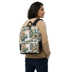 Mediterranean Garden Architecture All-Over Print Backpack