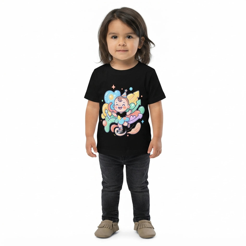 Colorful baby celebration cartoon party T-Shirt