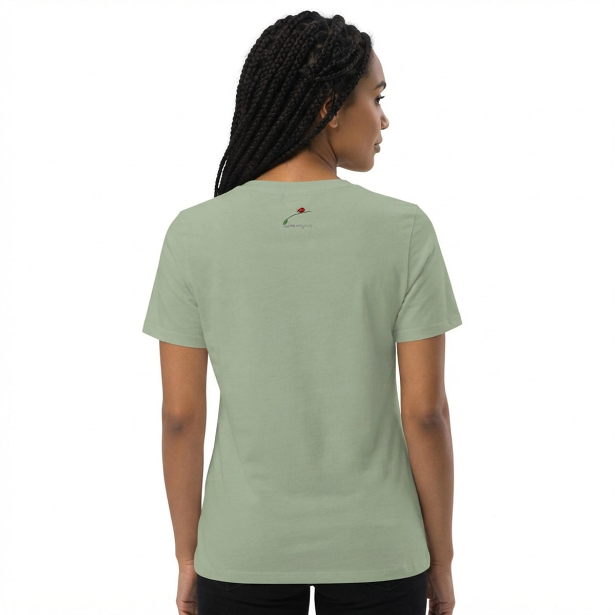 Tropical Baseball Retro Woman Womens T-Shirt