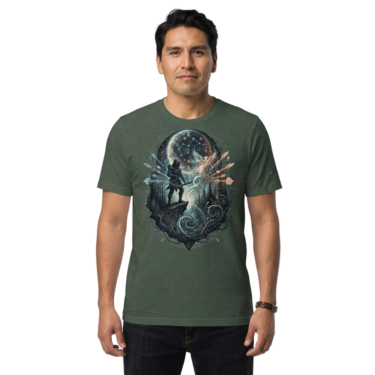 Celestial Archer Mystic Forest T-Shirt