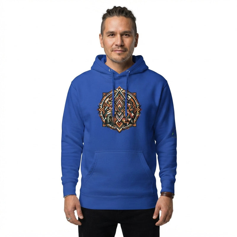 Geometric Abstract Art Mens Hoodie
